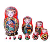 Berriphonia 10-Layer Russian Nesting Dolls | Dolls | Wooden Figurines