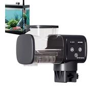 Berriphonia Alimentador para Peces en Vacaciones, Automático, Inteligente y Resistente al Agua, Dispensador alimentador para Acuario, para Viajes de Fin de Semana o Festivos, con Alimento en Gránulos