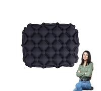 Berriphonia Cojín inflable para viajes en avión - Cojín de viaje inflable ligero - Colchoneta inflable de aire - Accesorios de camping para hombres, mujeres y niños