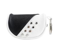 Berriphonia de Almacenamiento para Pelotas de Golf, de Almacenamiento portátil de Piel sintética para Accesorios de Entrenamiento de Golf, para Hombres, Mujeres, golfistas, Padres, maridos