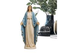 Berriphonia Estatua de la Madre María | Escultura religiosa católica - Estatuilla Madre Altamente Alamada | Para El Santuario, El Altar, La Catedral, La Iglesia, La Sala de Oración, El Estudio Y El