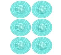 Berriphonia Filtro de Desagüe de Fregadero para Cocina,6 Piezas Cesta Filtradora Alimentos Antiobstrucción - Tapón Fregadero,para Usar con Sobras de Comida Cáscaras Residuos y Desperdicios de Cocina
