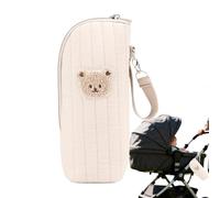 Berriphonia Insulated babybottleBag,babybottleTravel Bag with Bear Pattern | Portable Tote for Outdoor Transport Breast Milk Food The babybottleBag is A CompaniPreservation Storage Breastfeeding