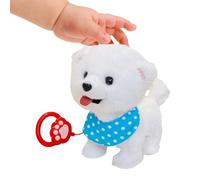 Berriphonia - Juguete para caminar para perros - Mascota que ladra y canta realista - Perro de peluche que habla quien remueve la cola - para, juego interactivo, decoración de vacaciones, Annivers