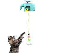 Berriphonia Juguete para gatos de techo, juego interactivo de modo oscilante de 3 velocidades, levantamiento automático, para cachorros, , razas pequeñas, medianas y grandes, interiores