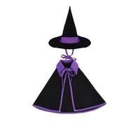 Berriphonia Porch Gansos Traje De Bruja - Ropa De Gansos De Porche Lindo Con Sombrero, Cemento Jardín Estatua Arte Ropa De Acción De Gracias Diseñado Para La Decoración Del Jardín Del Patio Al Aire