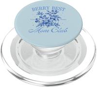 Berry Best Mom Club Mother's Day Cute Blueberry Vintage PopSockets PopGrip para MagSafe