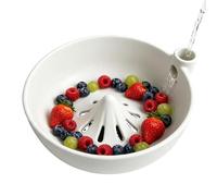 Berry Bowl Ceramic Fruit Washer With Swirl Rinse Design (#C)