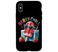 Berry Chill Popsicle Gafas de sol Summer Vibe Carcasa para iPhone X/XS