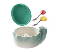 Berry Cleaning Bowl - Ceramic 360° Rotating Colander | Fruit Washing Strain