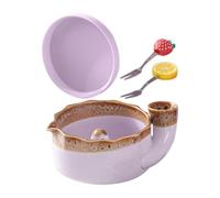 Berry Cleaning Bowl - Colander giratorio de cerámica a 360 ° | Fruit Washing Strain