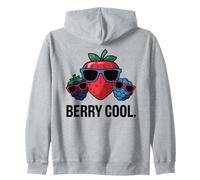 Berry Cool Fun Fruit Gafas de Sol Juego de Palabras Sudadera con Capucha