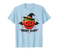 Berry Scary Strawberry Halloween Summerween Witch Kawaii Camiseta