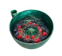 Berry Washing Bowl, Girating Basket, 7,87 x 7,87 x 3,54 In Spinner with drenaje, Vegetable Washer with Kitchen Stylish, Ensalad Prep Style, Home Accessories for Lettuce Strawberry Potato Veggie Food