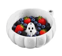 Berry Washing Bowl - Halloween Pumpkin Fruit Swirl Drainage Container