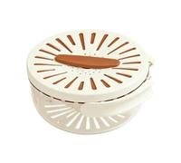 Berry Washing Bowl - Portable Fruit & Produce Washer Bowl With Strainer | Portable Foldable Handle - Equipped With A Sturdy, Space-saving Handle For Easy Transport From Sink To Counter