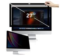 BERSEM - Pantalla de privacidad para iMac de 27 pulgadas para ordenador de sobremesa Apple, totalmente extraíble, protector de pantalla de privacidad antirreflejos, antiarañazos, bloqueo de rayos UV, protector de pantalla de privacidad