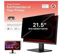 BERSEM Protector de pantalla de privacidad de computadora de 21.5 pulgadas para monitores de relación 16:9, [extraíble] [antiespía] [antirreflejos] [antiarañazos] [bloqueo UV]
