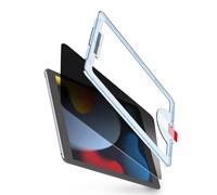 BERSEM Protector de Pantalla de Privacidad para iPad (10.2-Inch, 2021/2020/2019 Model, 9th / 8th / 7th Generation) Cristal Vidrio Templado Antiespía, Marco de Alineación, 1 Piezas