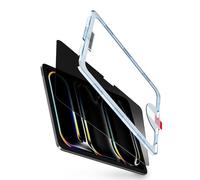 BERSEM Protector de Pantalla de Privacidad para iPad Pro 13 Pulgadas M4 (2024) Cristal Vidrio Templado Antiespía, Marco de Alineación, 1 Piezas