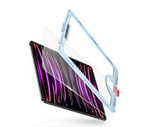 BERSEM Protector Pantalla para iPad Pro 11 Pulgadas (2022&2021&2020&2018) & iPad Air 5.ª/4.ª 10,9 Pulgadas (2022&2020) Cristal Templado HD, Antirrayado, Marco de Alineación, 1 Piezas