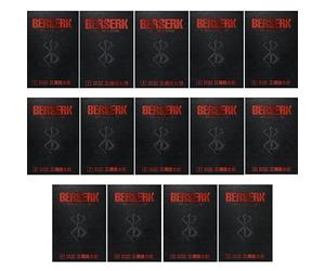 Berserk Deluxe Edition Complete Collections Vol.1-Vol.14, tapa dura