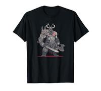 Berserker de barbarie en Disfraz de Estilo Vikingo Camiseta