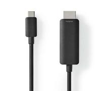 Berserker Gaming Connectland - Cable USB v3.2 Tipo C Macho a HDMI Macho (2 m)