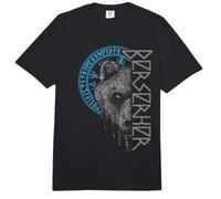 Berserker Oso Guerrero Odin Runas Brújula nórdica Vikingo Comfort Colors Adult Heavyweight T-Shirt
