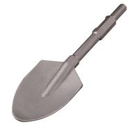 Berserker Pala hexagonal de 1-3/16 pulgadas, 5-1/2 x 17-1/2 pulgadas. Broca de pala de arcilla de acero con funda de transporte para martillo de demolición eléctrico resistente