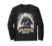 Berserker Vikingo épico - Mitología nórdica - Bestia desatada Manga Larga