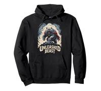 Berserker Vikingo épico - Mitología nórdica - Bestia desatada Sudadera con Capucha