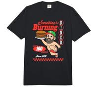 Bert Kreischer Algo está ardiendo Comfort Colors Adult Heavyweight T-Shirt