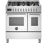 Cocina Combinada 90 cm Bertazzoni Professional Horno Eléctrico / Placa Gas PRO96L1EXT Acero inoxidable