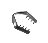 BERTGDA 2 alerones laterales for ventana trasera, Compatible With Volkswagen, Golf 8 MK8 GTI 2020-2023 Alerón para ventana trasera de coche(Carbon Fiber Look)