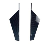 BERTGDA Alerón lateral for ventana trasera, Compatible With Volkswagen, VW, Golf 8 MK8 GTI GTD TSI TDI 2020-2023 Alerón para ventana trasera de coche(Carbon Fiber Look)