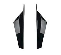 BERTGDA Alerón lateral for ventana trasera, Compatible With Volkswagen, VW, Golf 8 MK8 GTI GTD TSI TDI 2020-2023 Alerón para ventana trasera de coche(Glossy Black)