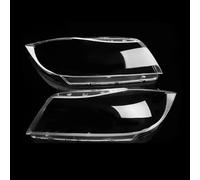 BERTGDA Cubierta de la carcasa del faro delantero, Compatible for Serie 3 E90 E91 2006-2012, cubierta de lámpara izquierda y derecha, lente frontal de xenón facelift Tapa de la lente del faro delanter