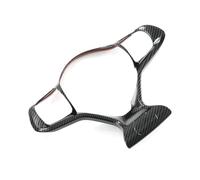 BERTGDA Cubierta del panel del volante, Compatible for BYD ATTO 3 2022-2023, protección interior, decoración, volante de coche. Adhesivos protectores para el volante