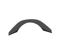 BERTGDA Embellecedor for panel de volante, Compatible for Vezel, HR-V HRV 2021-2022, marco decorativo for interior de coche, color negro brillante. Adhesivos protectores para el volante