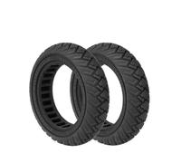 BERTGDA Neumático sólido for patinete eléctrico, compatible con 4 Ultra, NAVEE, S65, 10', todoterreno, antipinchazos, 250 x 64, piezas rueda de scooter de goma maciza(2 x black solid)