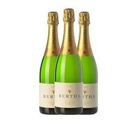 Bertha Brut Nature Cava Reserva 75 cl Espumoso blanco (Caja de 3 Botellas de 75 cl)