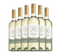 Bertoldi Rotondo Pinot Gris Provincia di Pavia 75 cl Vino blanco (Caja de 6 Botellas de 75 cl)
