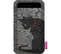 Bertoni - Funda de fieltro para teléfono inteligente, por ejemplo, iPhone 14/14 Pro Max/13/13 Pro/12/11, Galaxy S23+/S22 Ultra/S21+/S20, Redmi Note, Pixel 7/6 - Funda para teléfono móvil con tela de