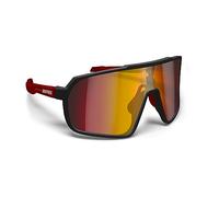 BERTONI Gafas Deportivas Ciclismo MTB Running Hombre y Mujer Lente Ancha Antivaho 100% Protección UV mod. GEMINI