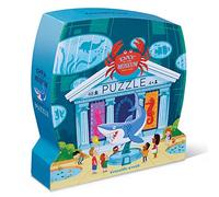 Bertoy 384063-3 Day at Aquarium - Puzle de Piso, Azul/Verde/Naranja/Rojo/Rosa, 45,7 x 60,9 cm