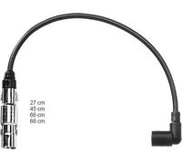 BERU Juego de cables de encendido para SKODA: Octavia & VOLKSWAGEN: Polo, Golf, Bora, Caddy & SEAT: Toledo, Leon & AUDI: A3 (Ref: ZEF989)