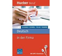 Berufssprachführer: Deutsch in der Firma: Griechisch, Spanisch, Polnisch, Rumänisch / Buch mit MP3-Download