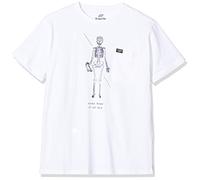 beRugbe Vivre Camiseta, Hombre, Blanco, FR: L (Taille Fabricant: L)