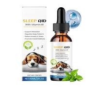 Beruhigung Hund | Stress Hund - Liquid Nervensystem Tropfen 60ml Tierarzt Entwickelt | Relax Angst Einschlafhilfe | Alle Lebensphasen, 2 Jahre, Reisen Ältere Hunde Erholun